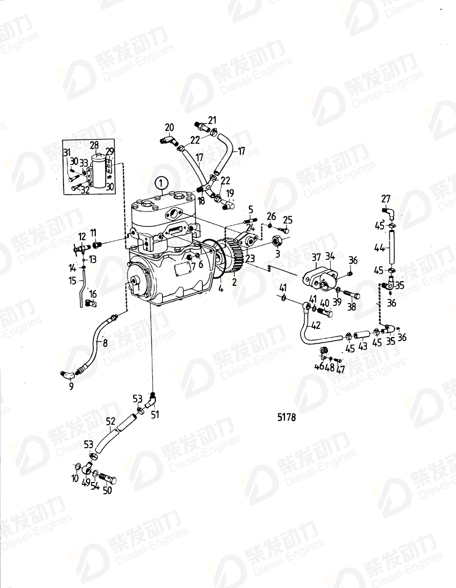 volvo penta Hose clamp 943471 Drawing volvo penta Hose clamp 943471 Drawing